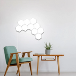 Quantum Touch™ Color Hexagonal LED Wall Lamps