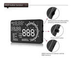 Car Heads Up Display With Fault Code Reader - Dgitrends