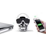 Rechargeable Bluetooth Skull Speaker - Dgitrends