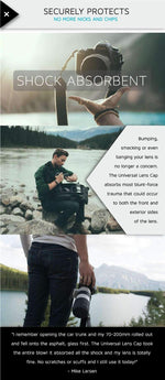 Universal DSLR Lens Cap, Universal Waterproof Lense Cover For DSLR Camera Lenses - Dgitrends