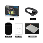 5.8 Inch Aftermarket Heads Up Display With Fault Code Reader, Aftermarket Heads Up Display - Dgitrends