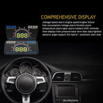 5.8 Inch Aftermarket Heads Up Display With Fault Code Reader, Aftermarket Heads Up Display - Dgitrends