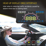 5.8 Inch Aftermarket Heads Up Display With Fault Code Reader, Aftermarket Heads Up Display - Dgitrends