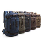 Canvas Rucksack Duffel Backpack - Dgitrends