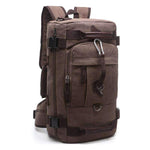 Canvas Rucksack Duffel Backpack - Dgitrends