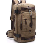 Canvas Rucksack Duffel Backpack - Dgitrends