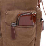 Canvas & Leather Travel Backpack - Dgitrends