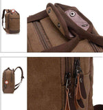 Classic Easy Carry Canvas Backpack - Dgitrends