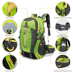 Foldable Waterproof Backpack With Rain Cover - Dgitrends