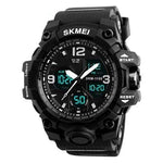 Military Watch Sports Waterproof Quartz Analog LED Digital Clock, Miulitary Watch - Dgitrends