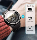 Men's Military Smartwatch For Android & Apple iOS, Bluetooth Smart Watch With Messaging & Fitness Tracker - Dgitrends