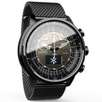 Men's Military Smartwatch For Android & Apple iOS, Bluetooth Smart Watch With Messaging & Fitness Tracker - Dgitrends
