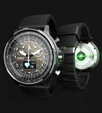 Men's Military Smartwatch For Android & Apple iOS, Bluetooth Smart Watch With Messaging & Fitness Tracker - Dgitrends