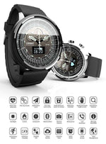 Men's Military Smartwatch For Android & Apple iOS, Bluetooth Smart Watch With Messaging & Fitness Tracker - Dgitrends