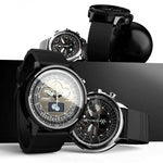 Men's Military Smartwatch For Android & Apple iOS, Bluetooth Smart Watch With Messaging & Fitness Tracker - Dgitrends