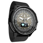 Men's Military Smartwatch For Android & Apple iOS, Bluetooth Smart Watch With Messaging & Fitness Tracker - Dgitrends