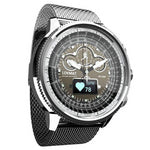 Men's Military Smartwatch For Android & Apple iOS, Bluetooth Smart Watch With Messaging & Fitness Tracker - Dgitrends