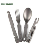 Titanium Tableware Set & Carrying  Case - Dgitrends