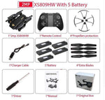 Mini Folding Drone With HD Camera - Dgitrends