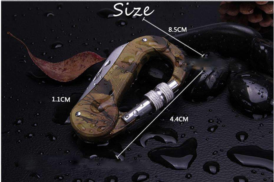 QuickDraw Carabiner Multi Tools With Micro LED Dgitrends