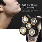 Electric head Shaver, Electric Head Shaver Beard Groomer Hair Removal Tool Kit - Dgitrends