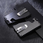 Carbon Fiber Money Clip Wallet With Thumb Cutout, Carbon Fiber Money Clip Wallet With Thumb Cutout - Dgitrends