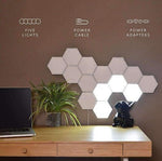 Quantum Touch™ Modular Hexagonal Touch LED Lights, Helios Hexagonal Lamps LED Modular Touch Lights - Dgitrends