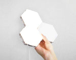 Quantum Touch™ Modular Hexagonal Touch LED Lights, Helios Hexagonal Lamps LED Modular Touch Lights - Dgitrends