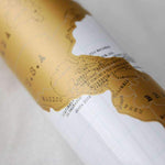 Deluxe Scratch Off World Map - Dgitrends