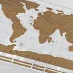 Deluxe Scratch Off World Map - Dgitrends
