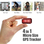 GPS Tracker For Cars Children And Pets, Portable 3 in 1 GPS Tracker With Magnetic Back - Dgitrends