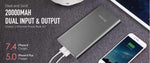 Dual Charge Power Bank 20,000 mAh - Dgitrends