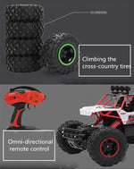 Rock Climber 2.4 GIg Remote 4WD 1:16 RC Off-Road Car, RC Car - Dgitrends