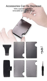 RFID Blocking Anti Scan Money Clip Wallet - Dgitrends