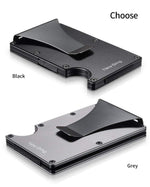RFID Blocking Anti Scan Money Clip Wallet - Dgitrends