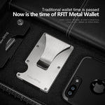 RFID Blocking Anti Scan Money Clip Wallet - Dgitrends