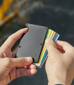 RFID Blocking Anti Scan Money Clip Wallet - Dgitrends