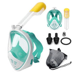 Snorkel Mask with Anti-Back Flow Valve, Snorkel Mask - Dgitrends