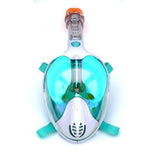 Snorkel Mask with Anti-Back Flow Valve, Snorkel Mask - Dgitrends