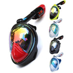 Snorkel Mask with Anti-Back Flow Valve, Snorkel Mask - Dgitrends