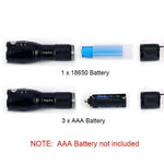 Zoomable Tactical Flashlight - Dgitrends