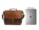 Canvas Laptop Briefcase - Dgitrends