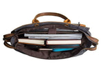 Canvas Laptop Briefcase Bag Computer - Dgitrends