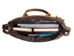 Vintage Canvas Commuter Briefcase - Dgitrends