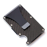 Carbon Fiber Minimalist Wallet With Money Clip - Dgitrends