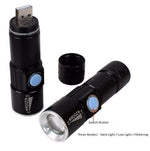 Mini USB Rechargeable Strobe Flashlight - Dgitrends