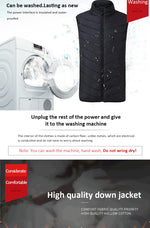 Electric Heated Hiking Thermal Vest