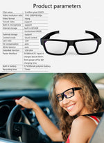 SG2 Camera Glasses Full HD 1080P With Integrated Memory, 1080P Camera Glasses Integrated Memory - Dgitrends