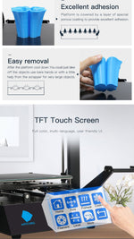 ANYCUBIC Mega-S 3D Printer With TFT Touch Screen, 3D Printer Anycubic - Dgitrends