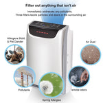 COSTWAY HEPA Air Purifier Negative Ion Generator,  - Dgitrends